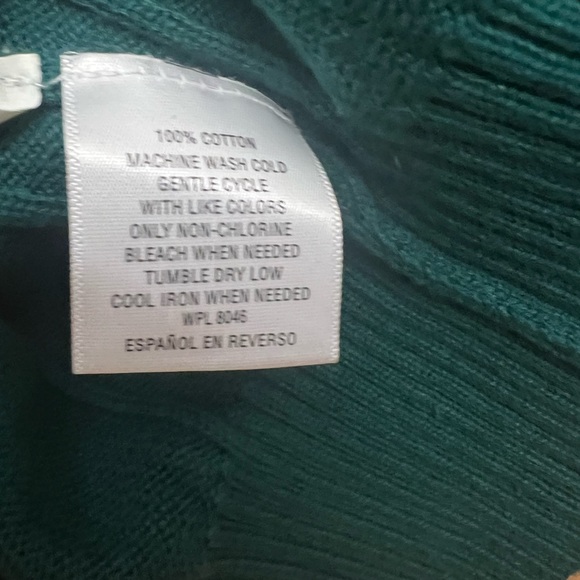 John Ashford V-Neck Sweater green Size M - Picture 5 of 5